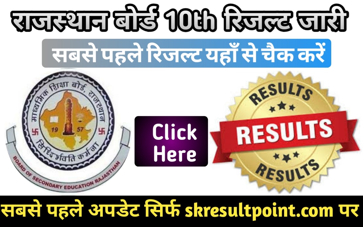 RBSE 10th Result 2024