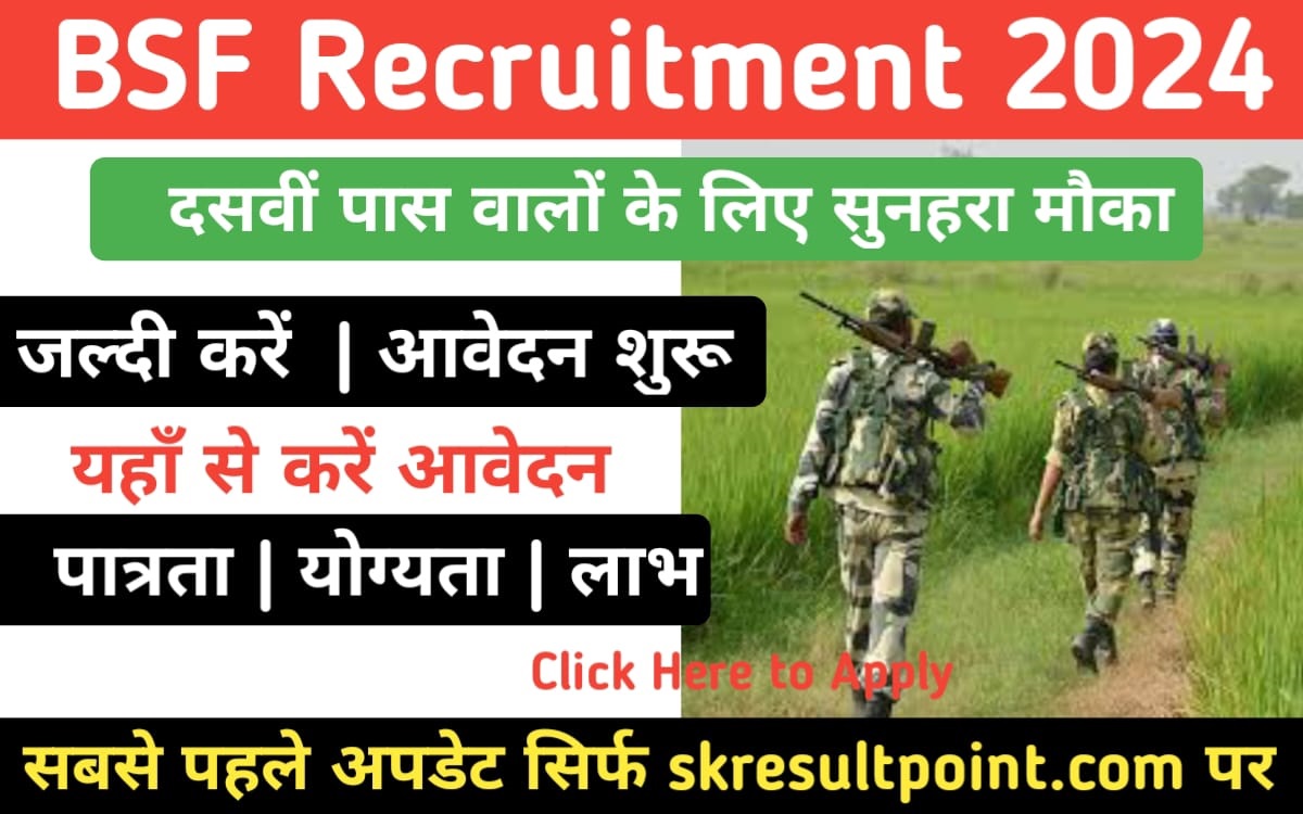 BSF Group B and C Recruitment 2024