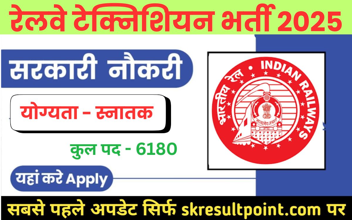 RRB Technician Recruitment 2025