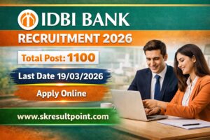 IDBI Bank Recruitment 2026
