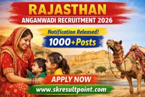 Rajasthan Anganwadi Recruitment 2026
