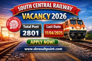 South Central Railway Apprentice Recruitment 2026