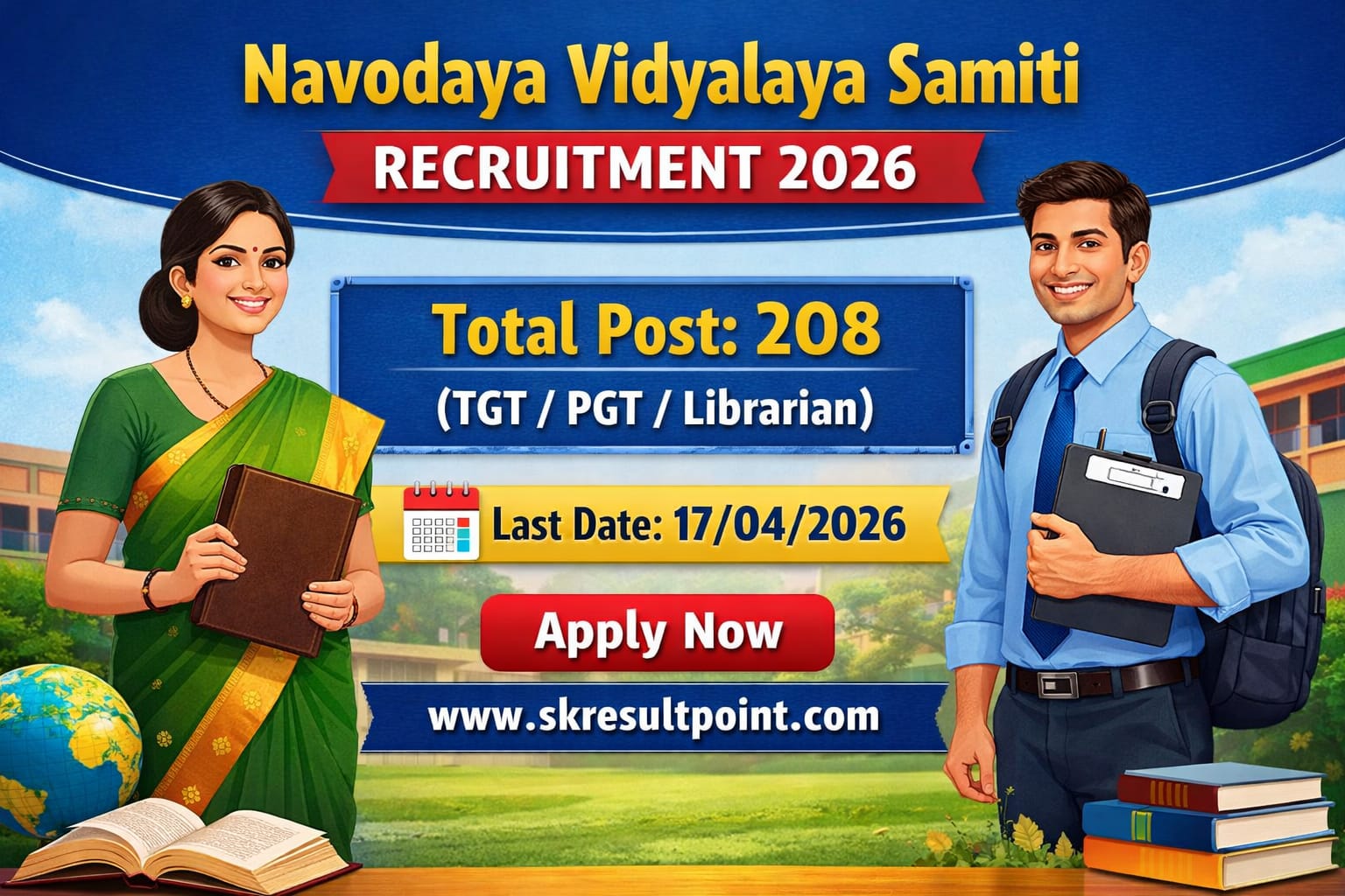 Navodaya Vidyalaya Samiti Recruitment 2026