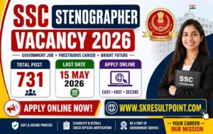 SSC Stenographer Recruitment 2026