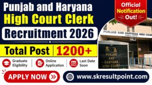 Punjab and Haryana High Court Clerk Recruitment 2026