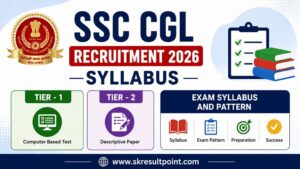 SSC CGL Recruitment 2026 Latest Syllabus