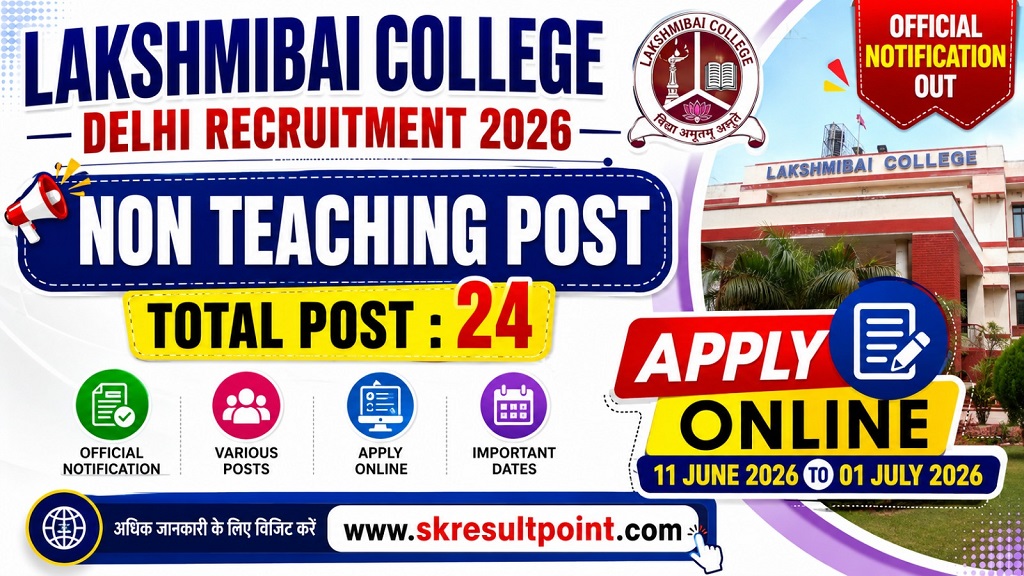 Lakshmibai College Delhi Recruitment 2026