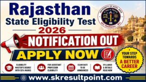 Rajasthan State Eligibility Test SET 2026