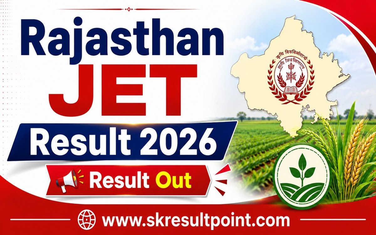 Rajasthan JET Result 2026