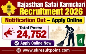 Rajasthan Safai Karmchari Recruitment 2026