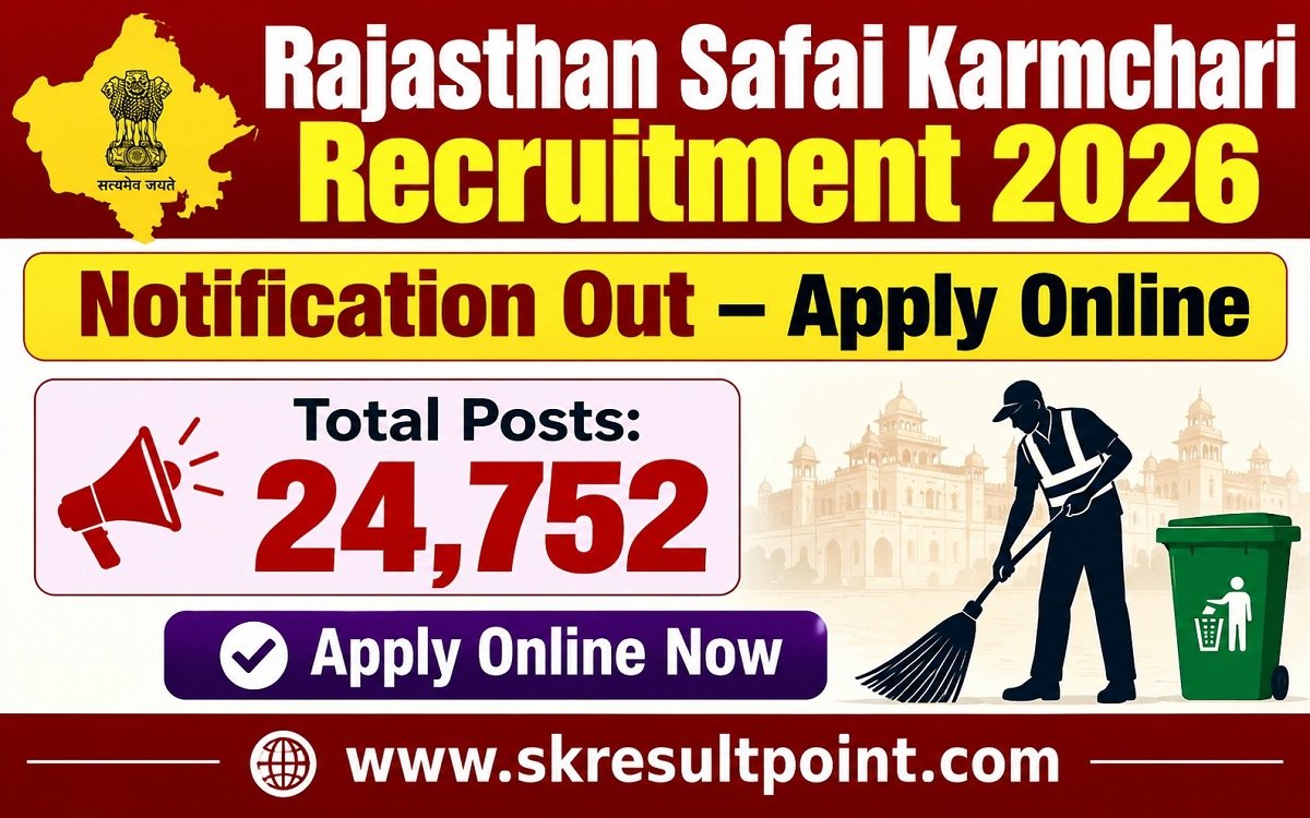 Rajasthan Safai Karmchari Recruitment 2026