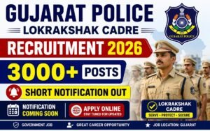 Gujarat Police Lokrakshak Recruitment 2026