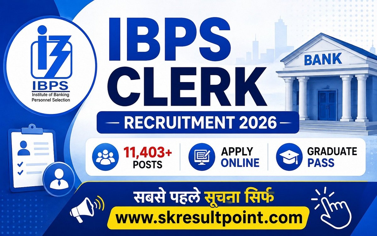 IBPS Clerk Recruitment 2026