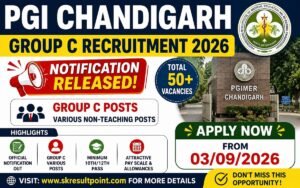 PGI Chandigarh Group C Recruitment 2026