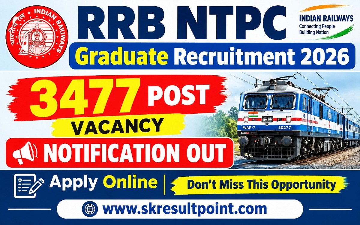 RRB NTPC Graduate Recruitment 2026